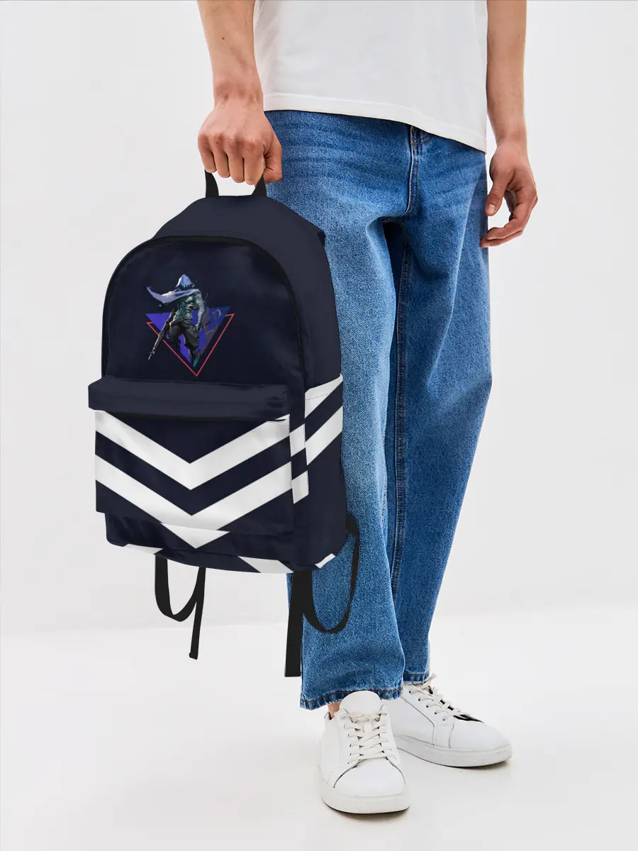 Рюкзак джинсовый / Valorant