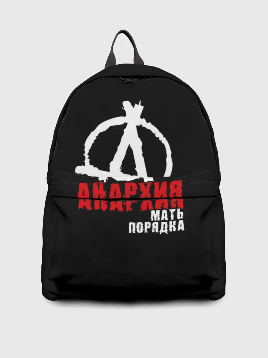 Рюкзак джинсовый / Анархия мать порядка
