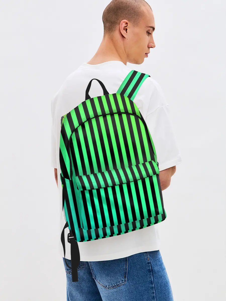 Рюкзак джинсовый / Пикси полосы