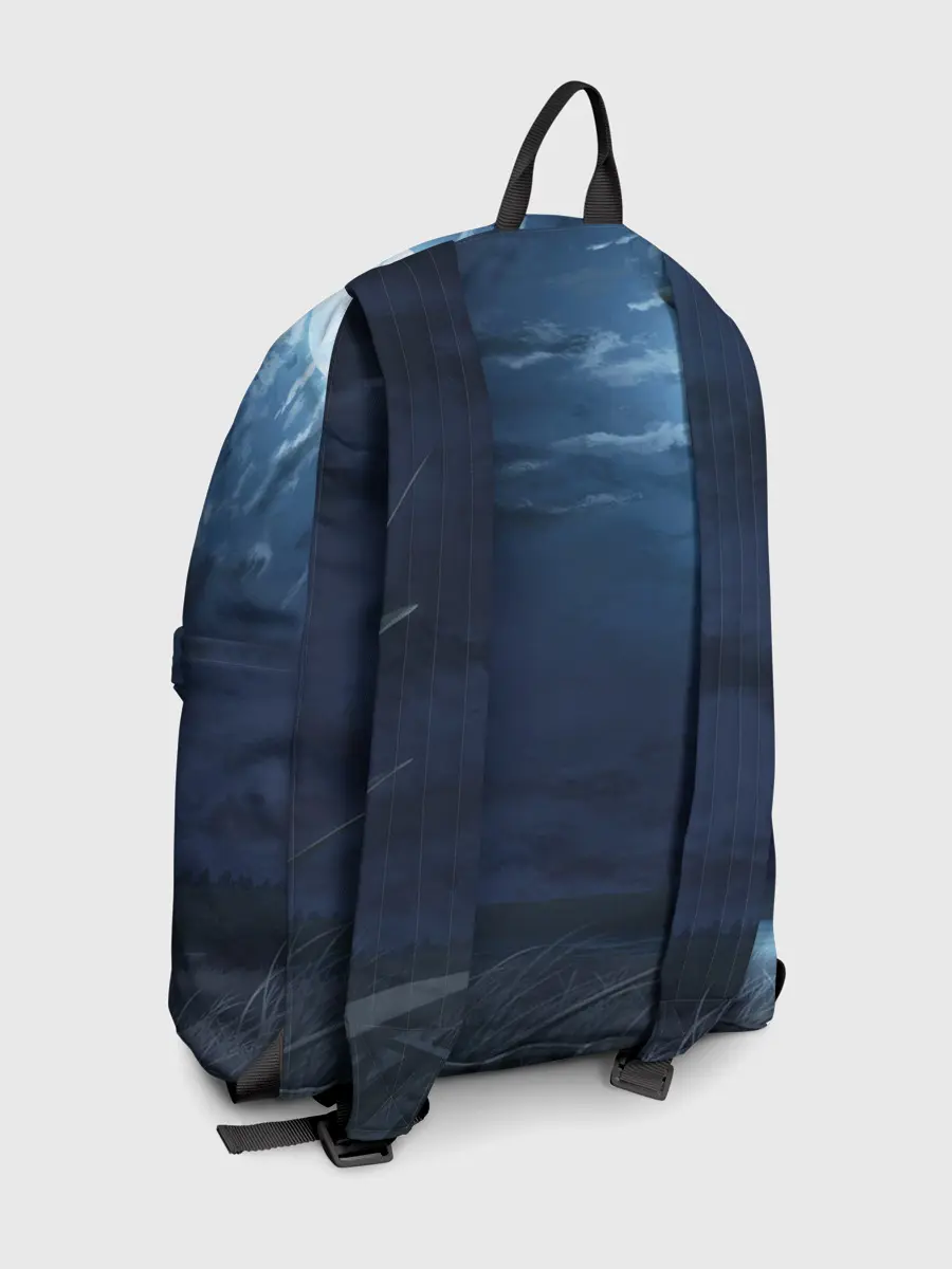 Рюкзак джинсовый / Ночное поле