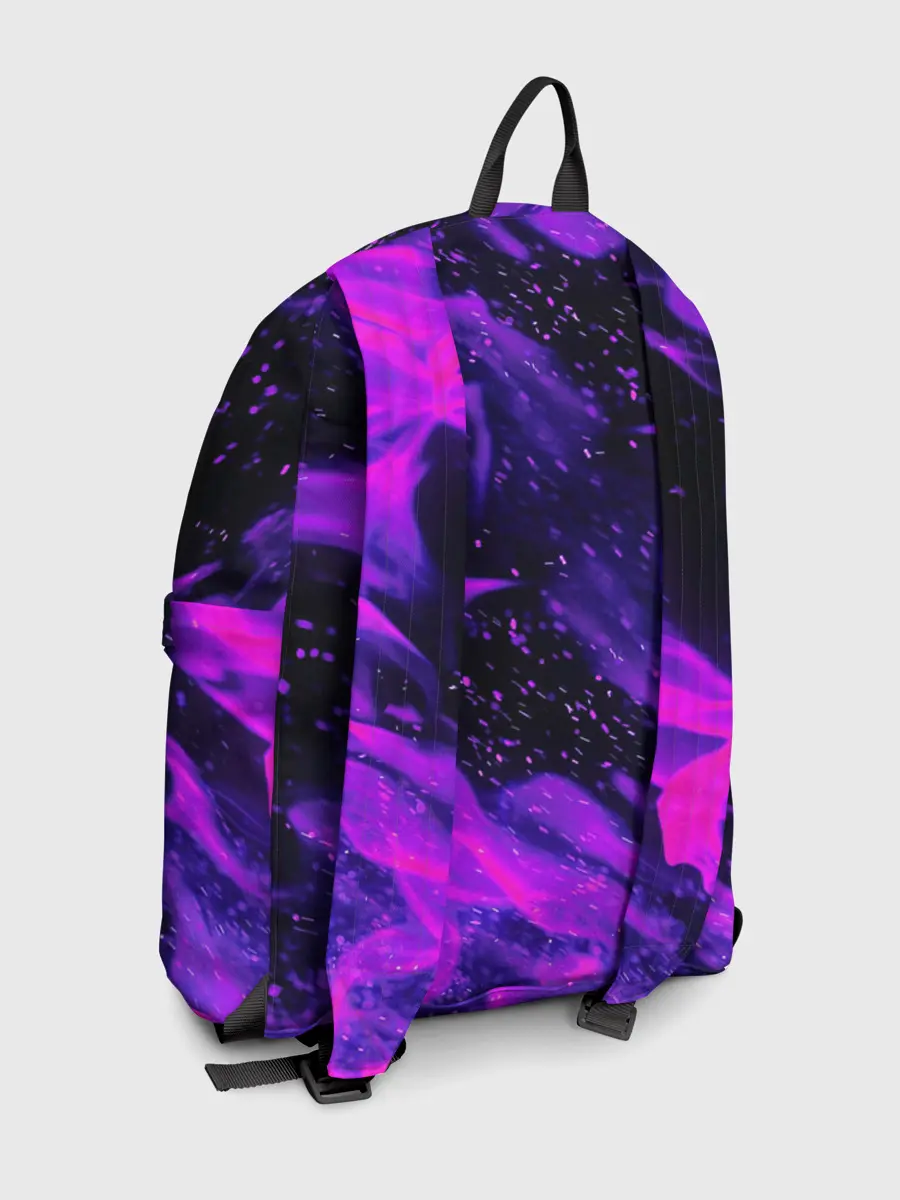 Рюкзак джинсовый / ФИОЛЕТОВЫЙ ОГОНЬ