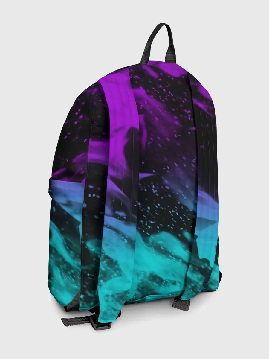 Рюкзак джинсовый / НЕОНОВЫЙ ОГОНЬ