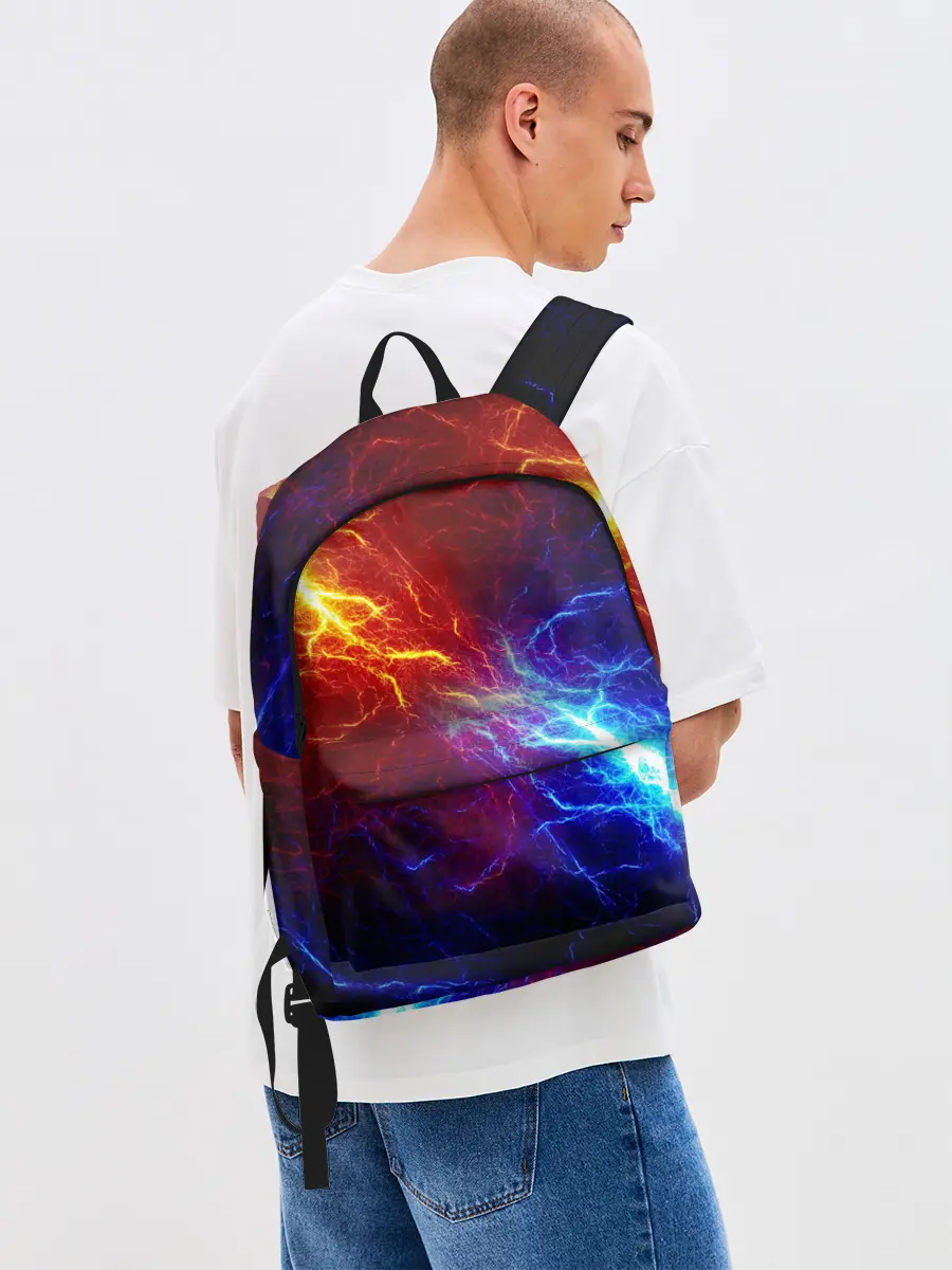 Рюкзак джинсовый / БИТВА МОЛНИЙ / BATTLE FLASH