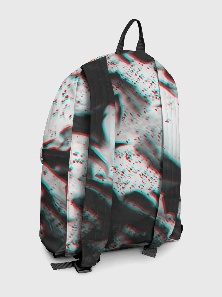 Рюкзак джинсовый / ОГОНЬ ГЛИТЧ