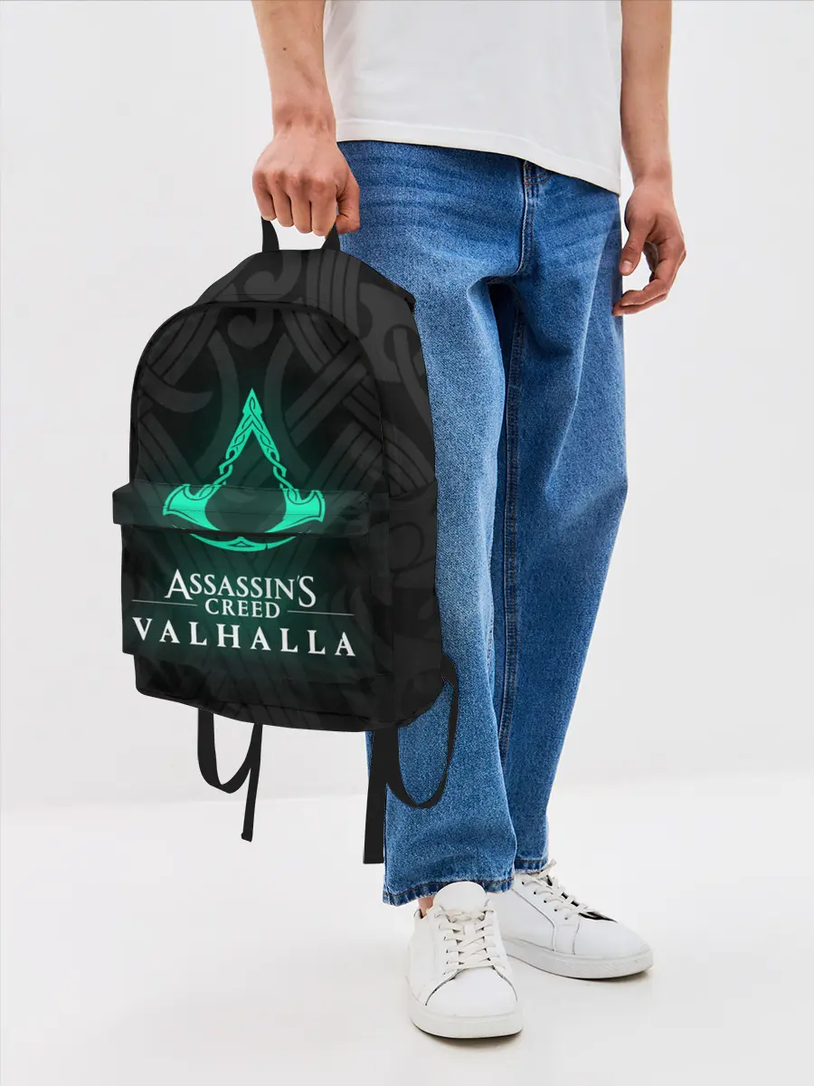 Рюкзак джинсовый / ASSASSINS CREED VALHALLA