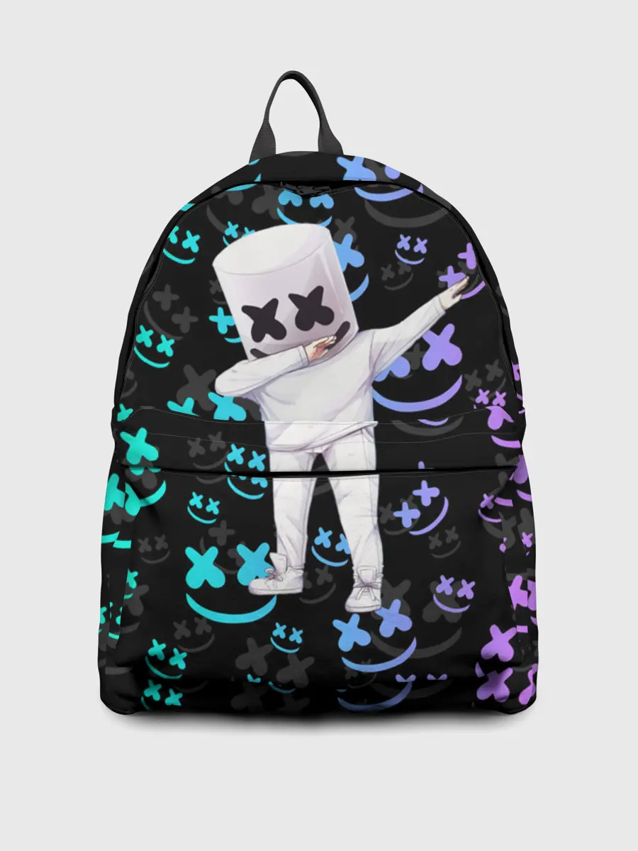 Рюкзак джинсовый / Marshmello