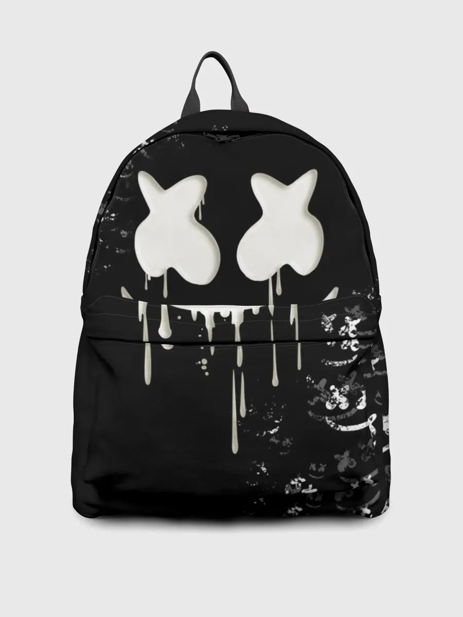 Рюкзак джинсовый / Marshmello