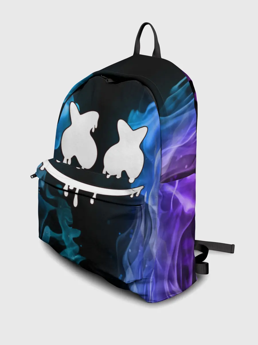 Рюкзак джинсовый / Marshmello