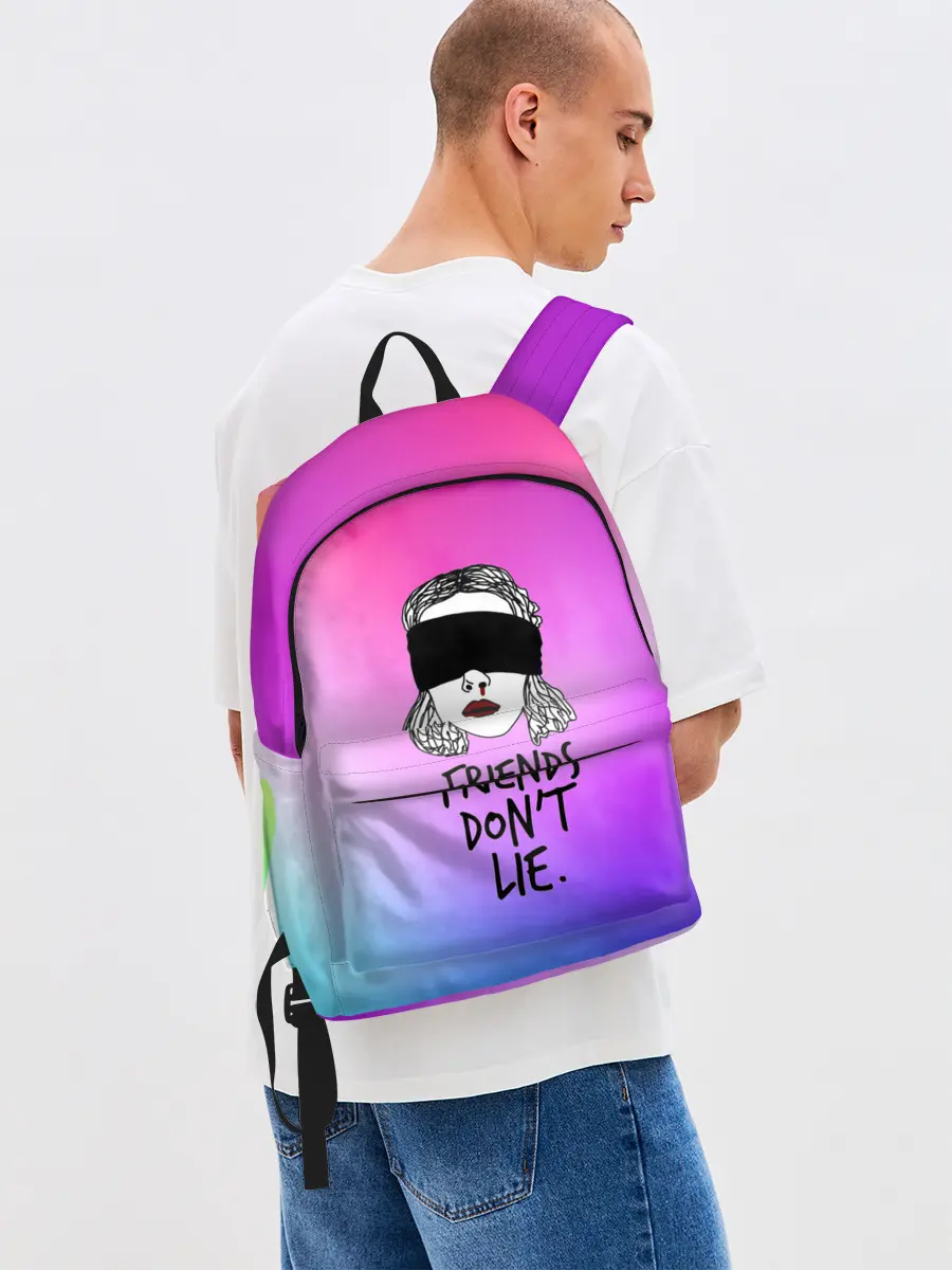 Рюкзак джинсовый / Очень странные дела