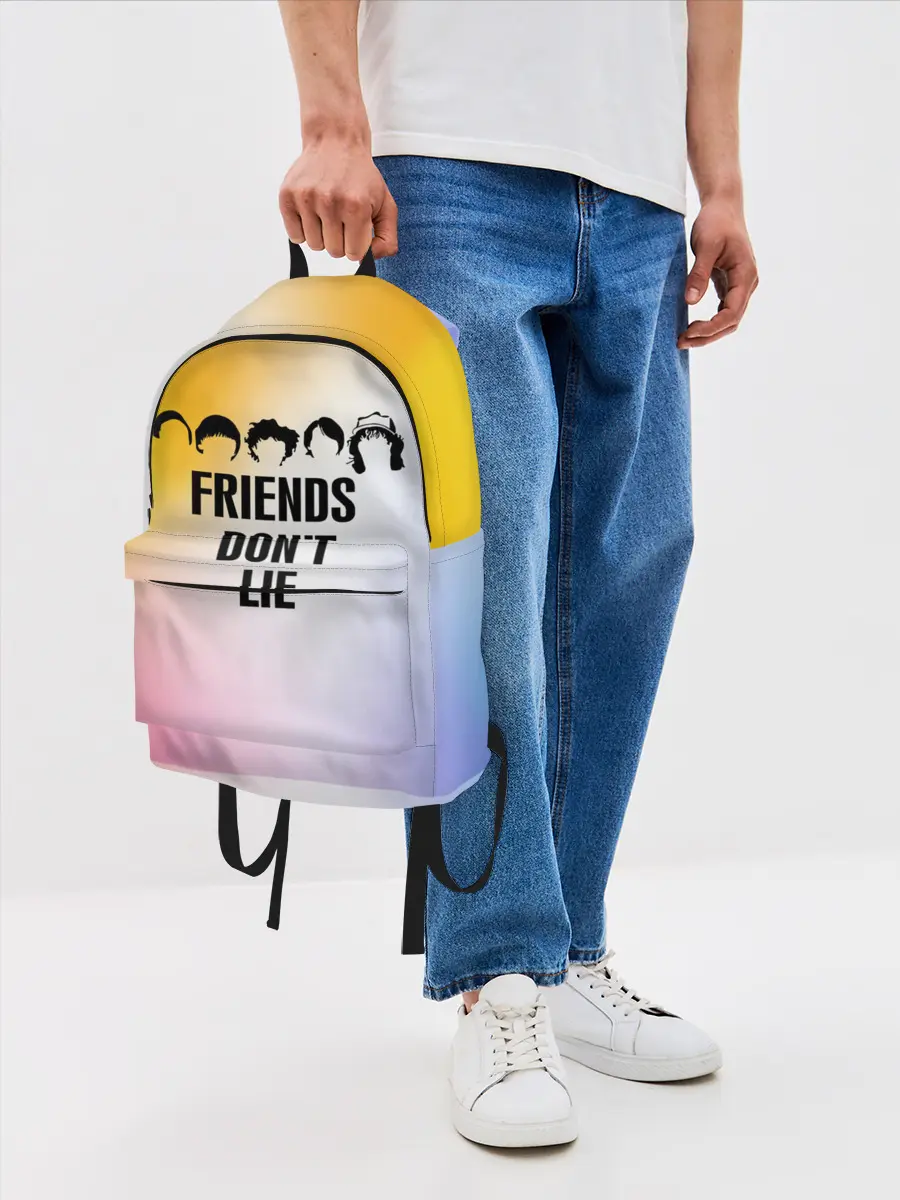 Рюкзак джинсовый / Очень странные дела