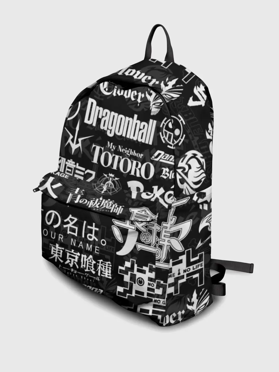 Рюкзак джинсовый / ЛОГОТИПЫ АНИМЕ | LOGO ANIME