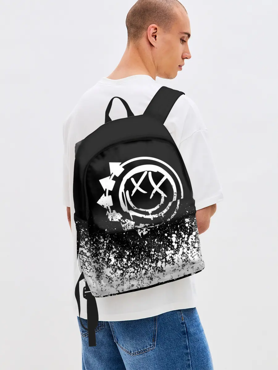 Рюкзак джинсовый / Blink-182