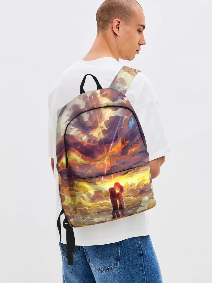 Рюкзак джинсовый / Кимино Аниме