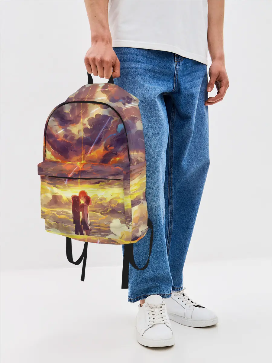 Рюкзак джинсовый / Кимино Аниме