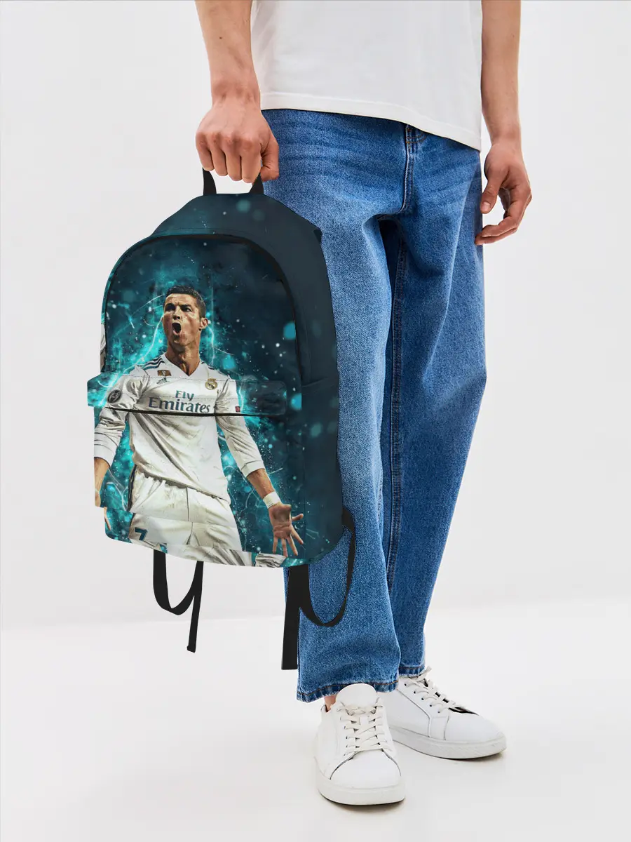 Рюкзак джинсовый / Роналдо