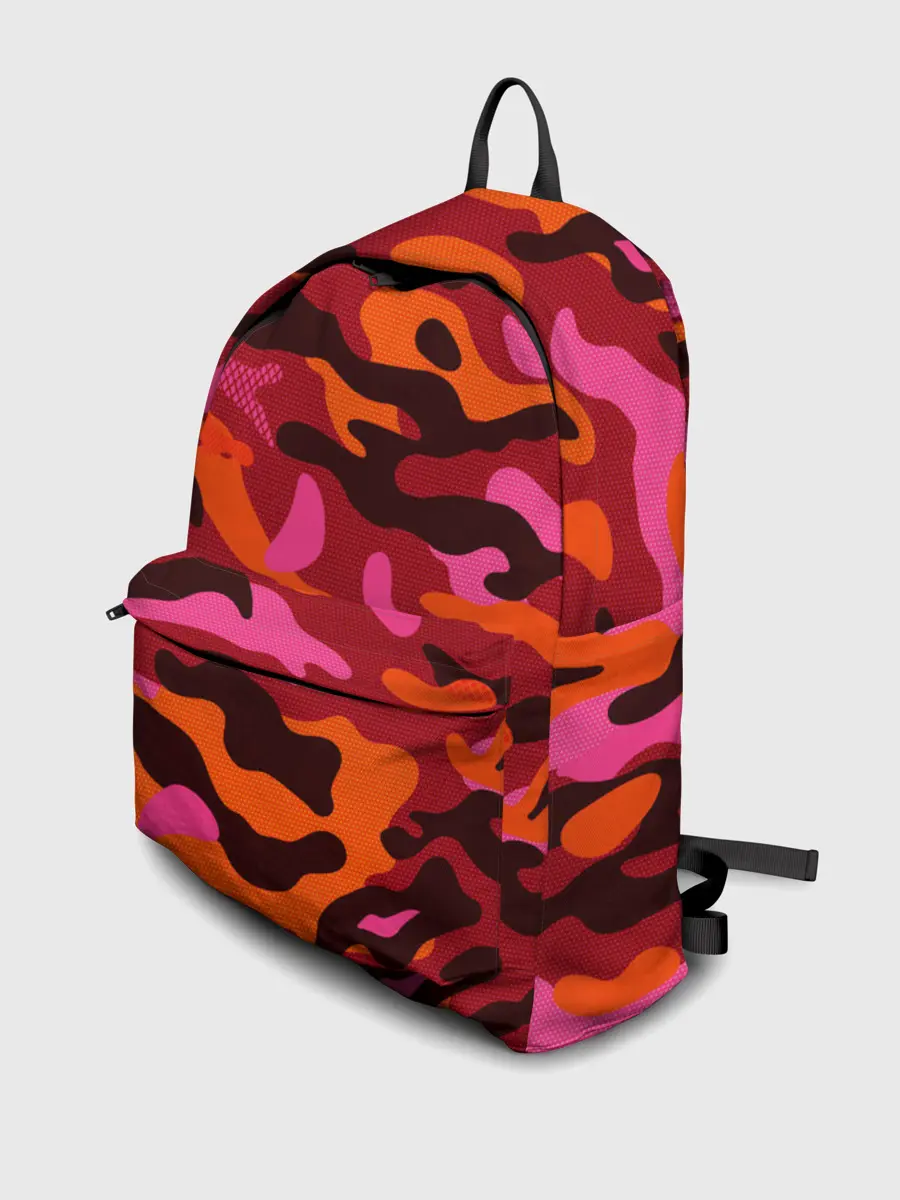 Рюкзак джинсовый / CAMOUFLAGE RED