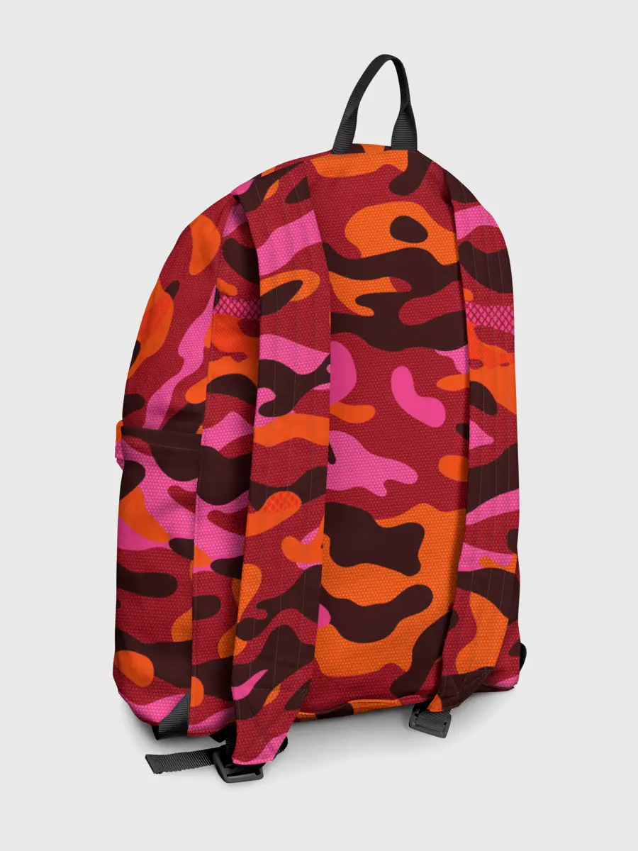 Рюкзак джинсовый / CAMOUFLAGE RED