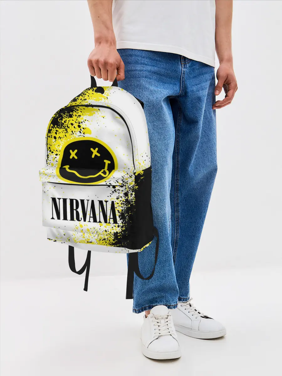 Рюкзак джинсовый / NIRVANA