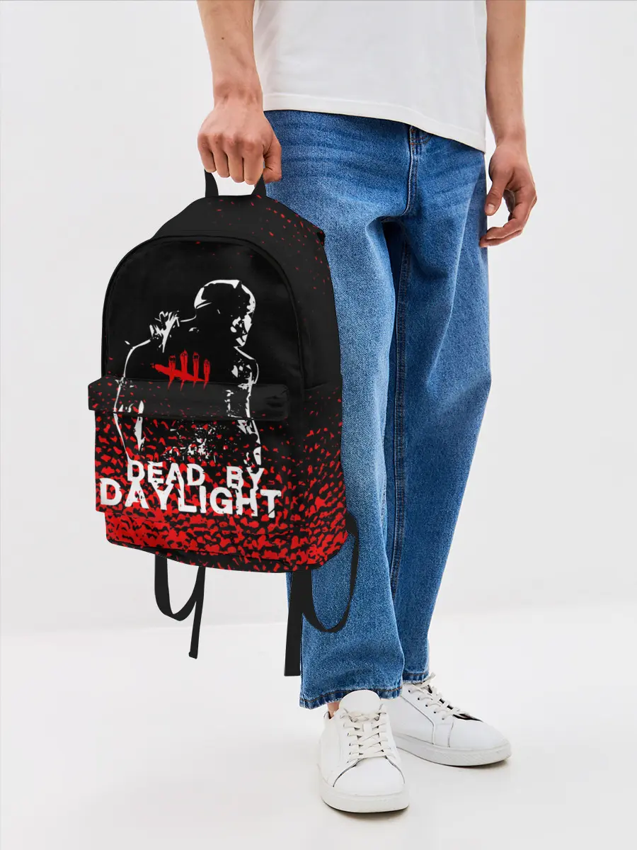 Рюкзак джинсовый / DEAD BY DAYLIGHT.