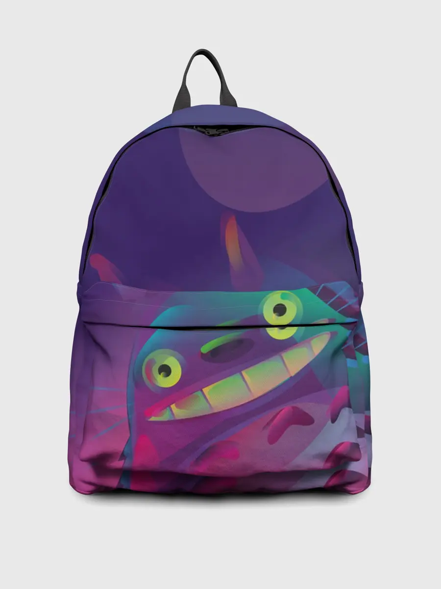 Рюкзак джинсовый / Тоторо выглядывает