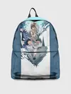 Рюкзак джинсовый / Mononoke голубое небо