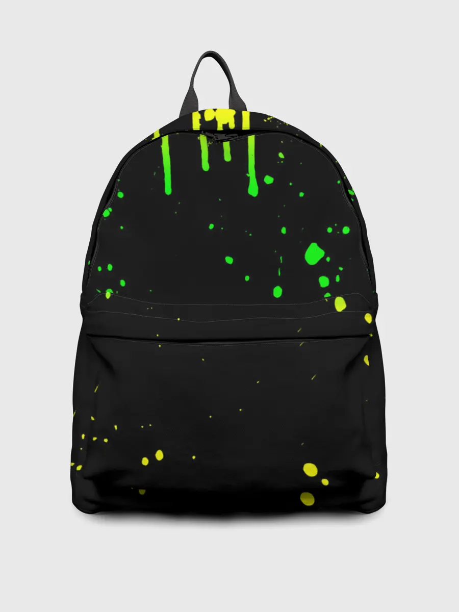 Рюкзак джинсовый / НЕОНОВЫЕ ПОДТЕКИ