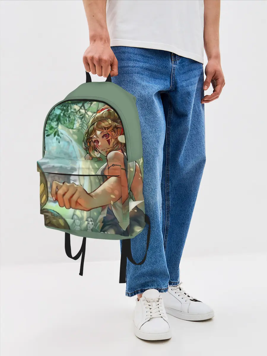 Рюкзак джинсовый / Гибли