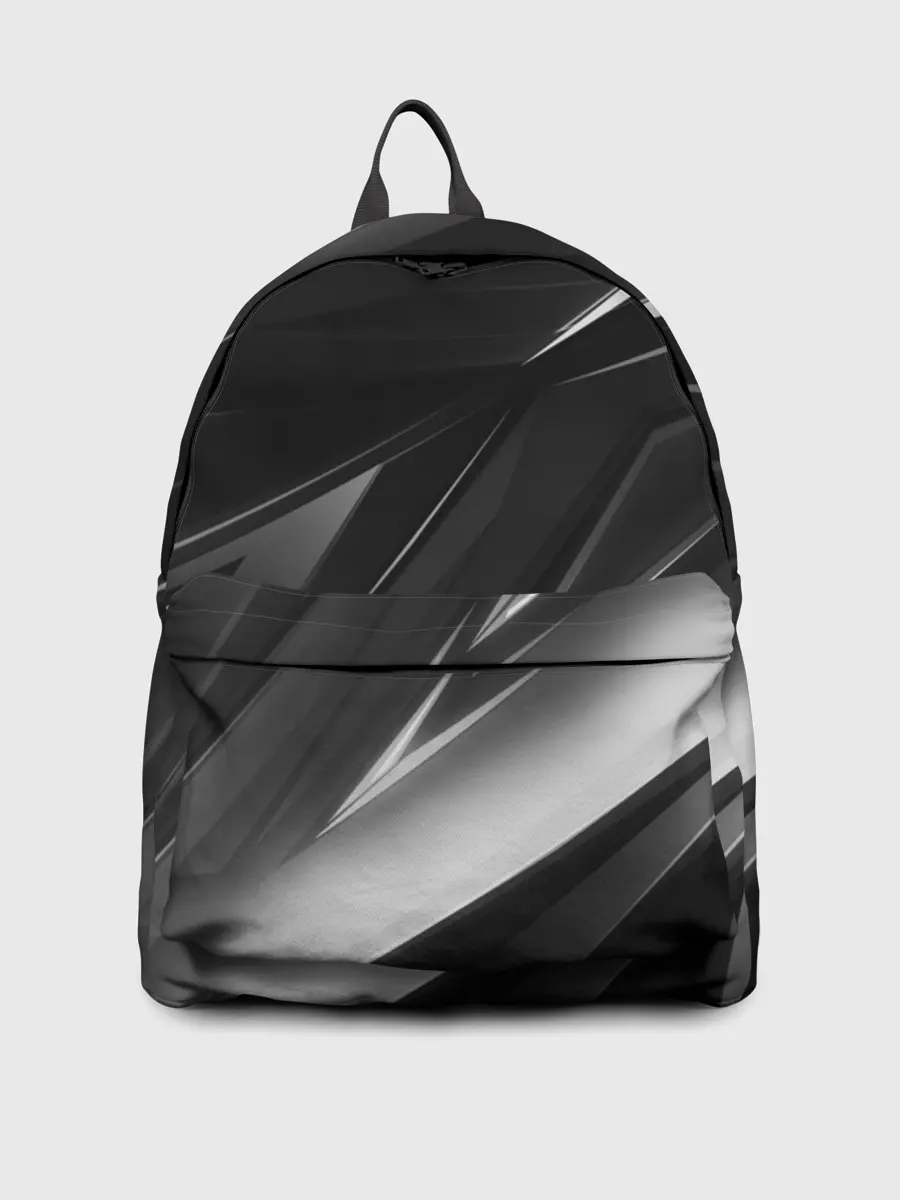 Рюкзак джинсовый / GEOMETRY STRIPES BLACK & WHITE