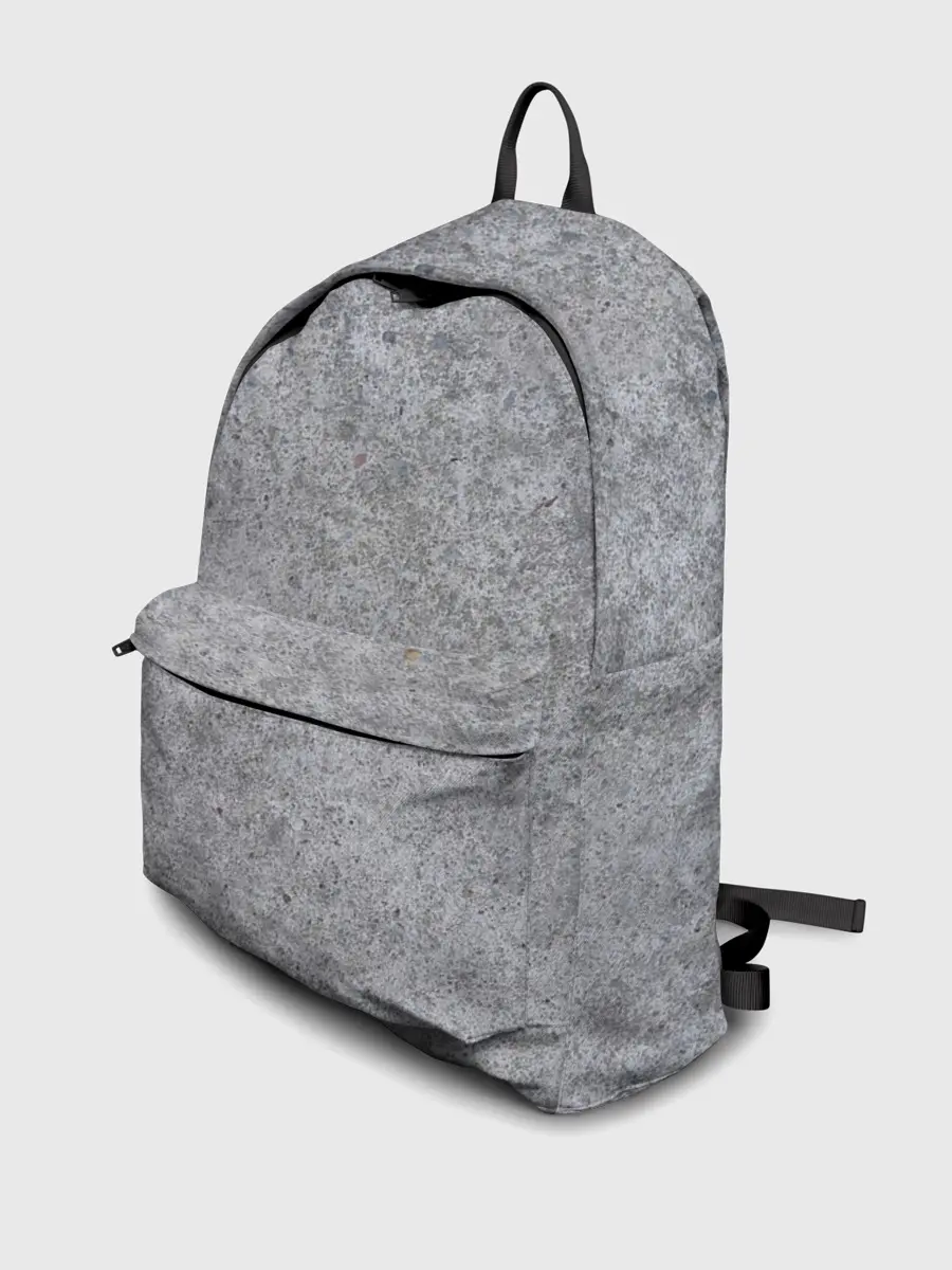 Рюкзак джинсовый / Серый бетон