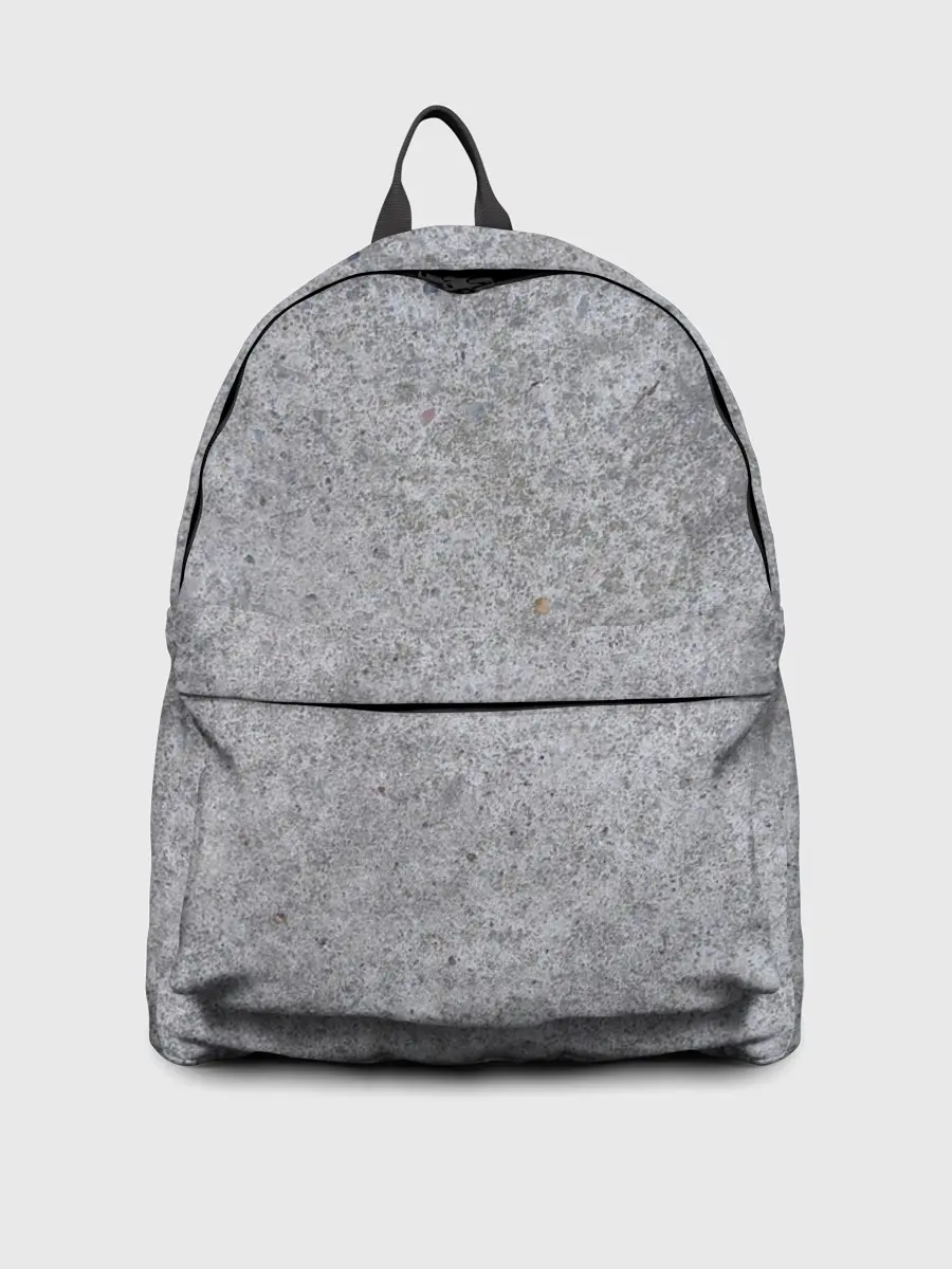 Рюкзак джинсовый / Серый бетон
