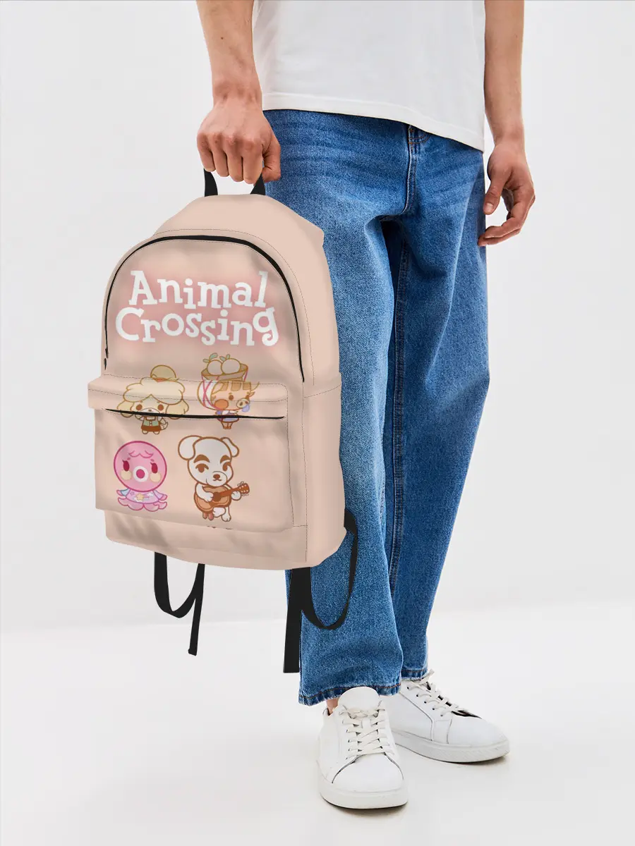 Рюкзак джинсовый / Animal Crossing
