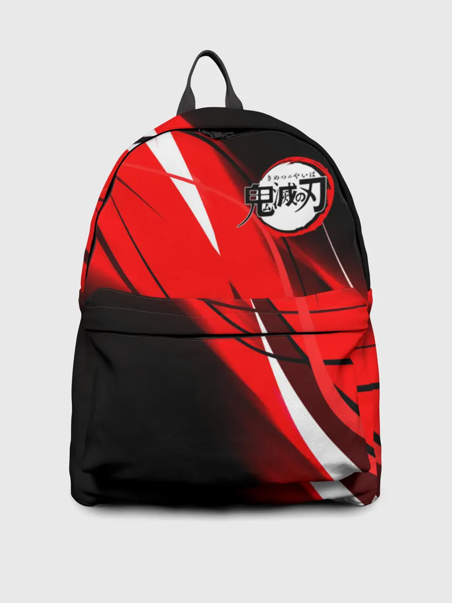 Рюкзак джинсовый / KIMETSU NO YAIBA маленький лого