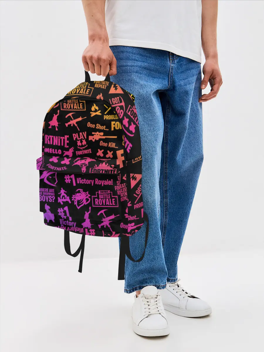 Рюкзак джинсовый / FORTNITE PARTY EVENT / ФОРТНАЙТ