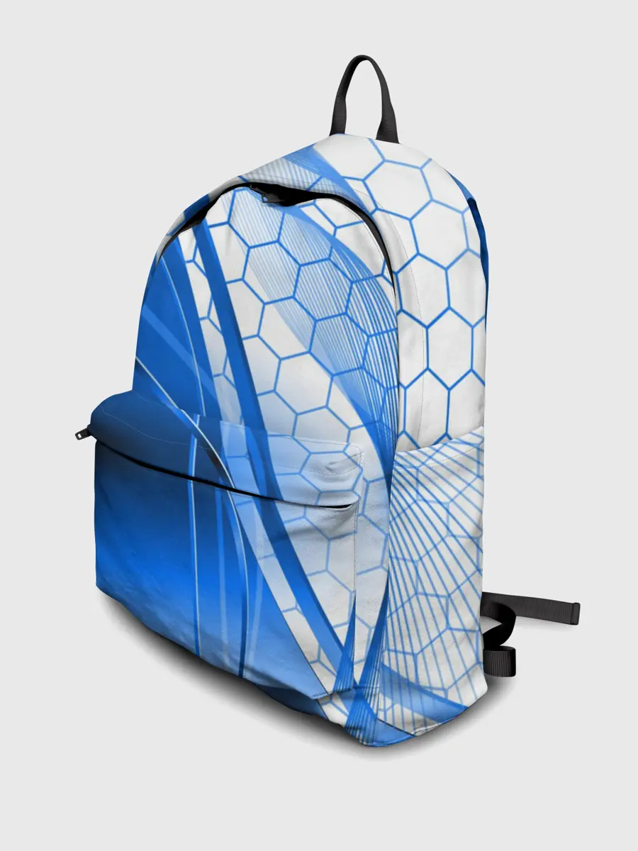 Рюкзак джинсовый / ABSTRACT BLUE