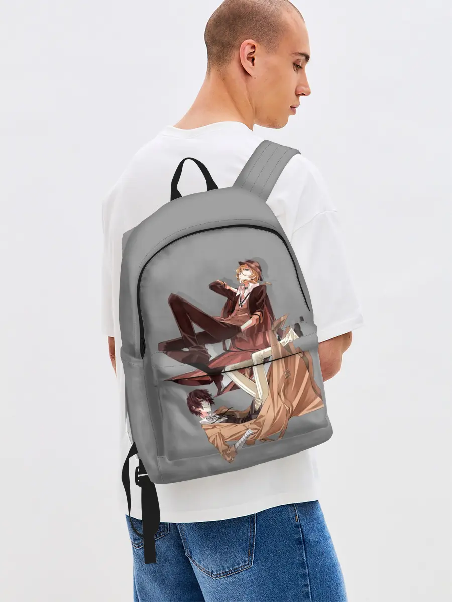 Рюкзак джинсовый / Дазай и Чуя