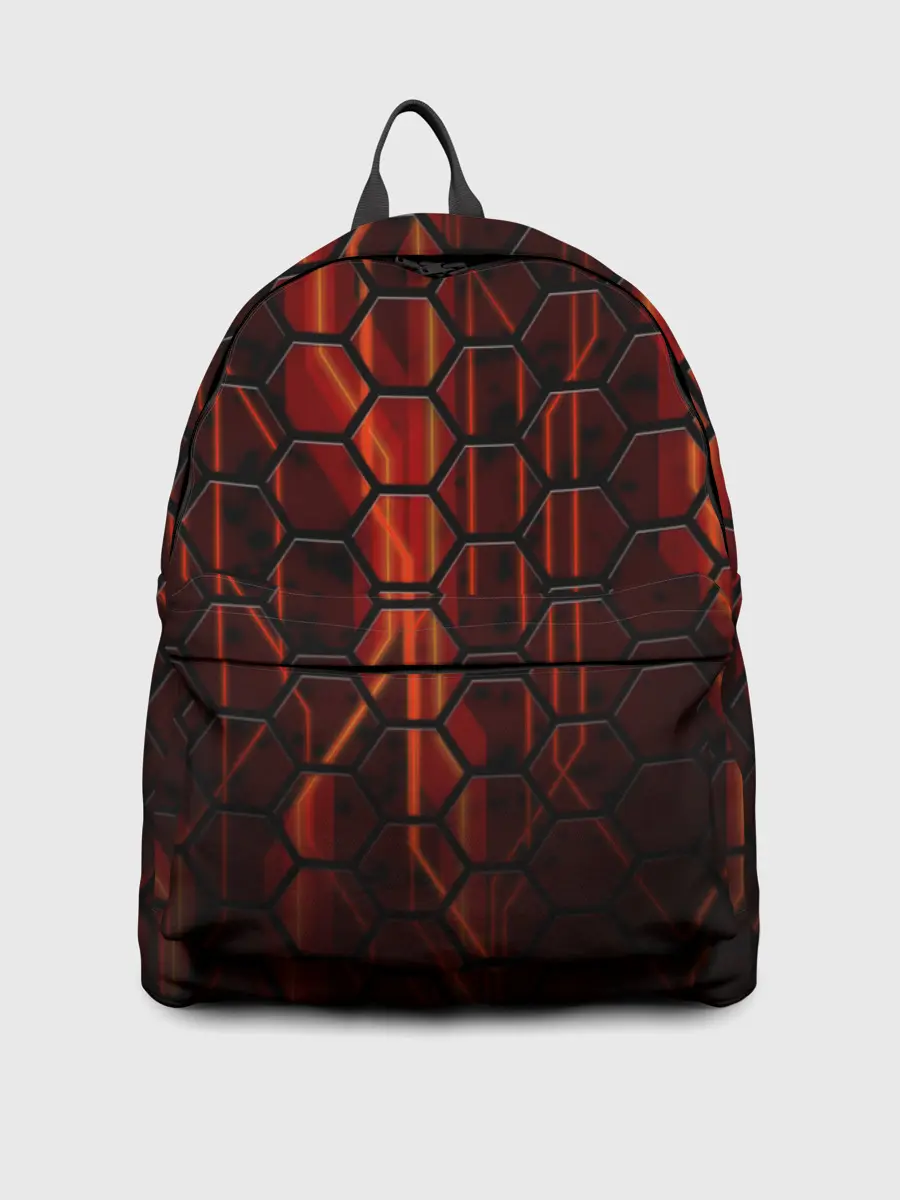 Рюкзак джинсовый / Огненные соты