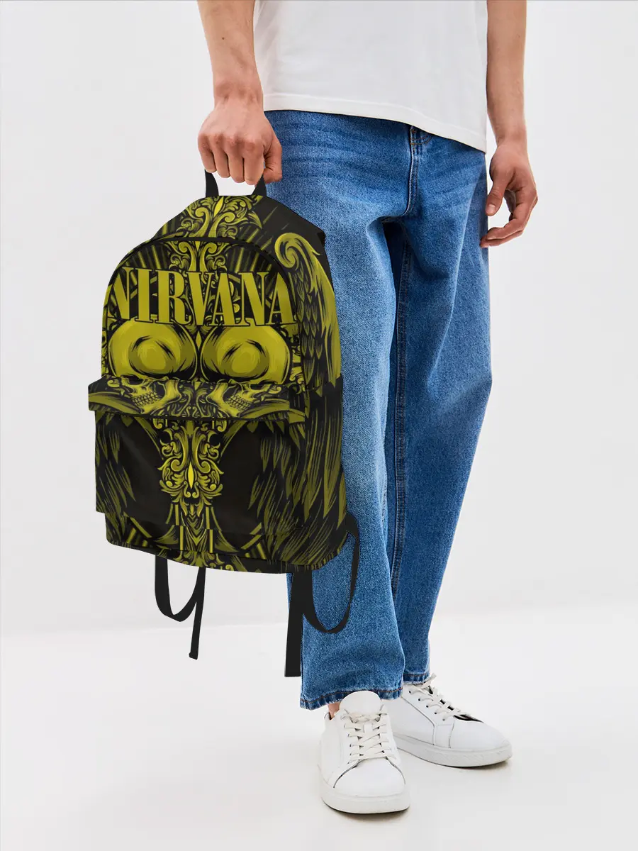 Рюкзак джинсовый / Nirvana