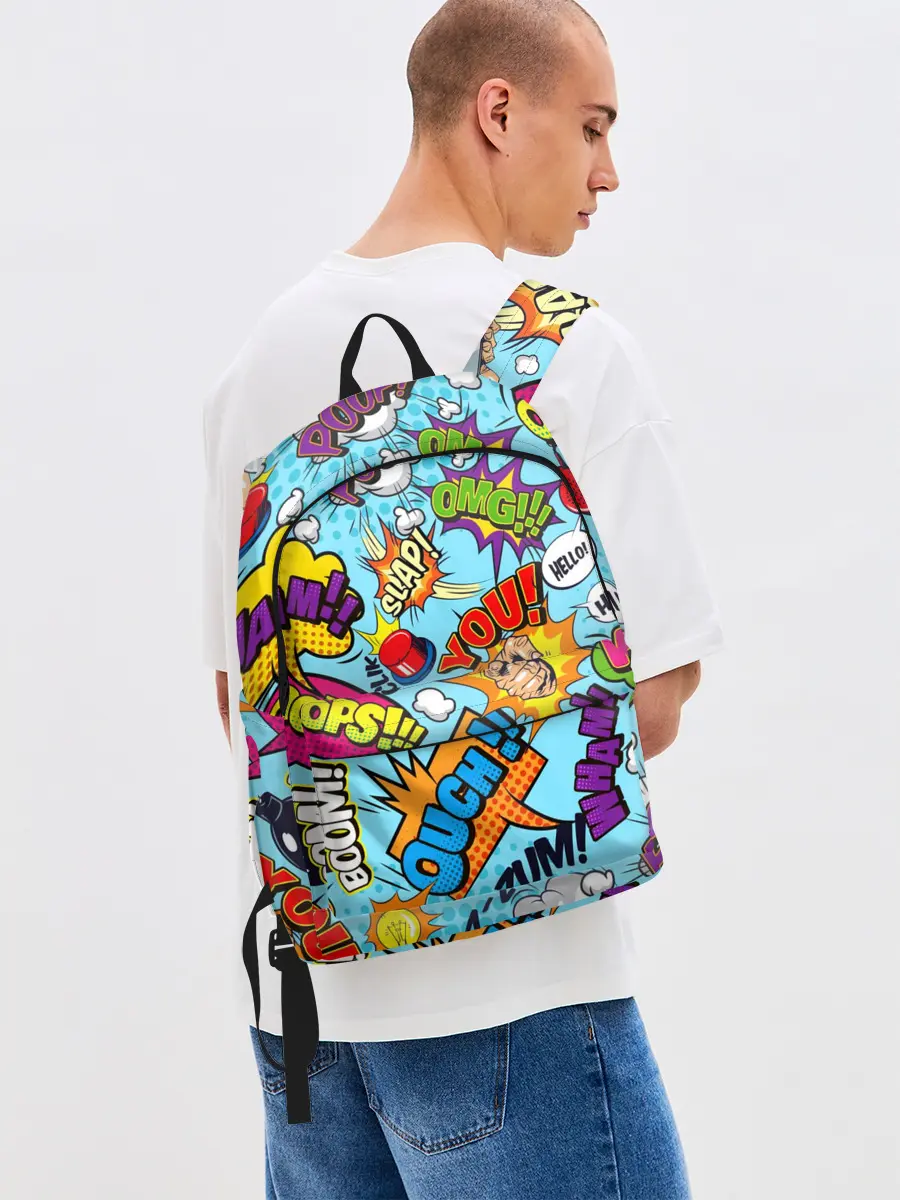 Рюкзак джинсовый / COMICS ART