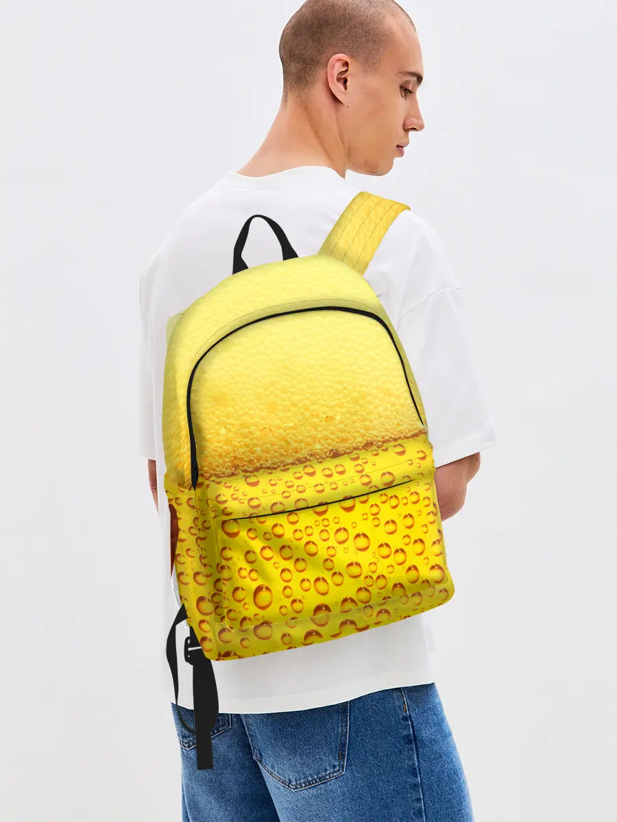 Рюкзак джинсовый / ПИВО