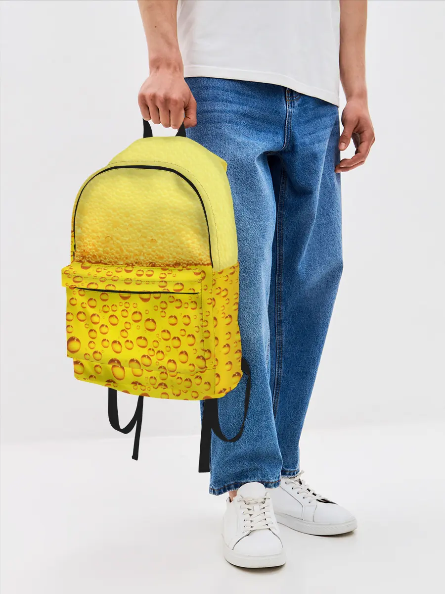 Рюкзак джинсовый / ПИВО