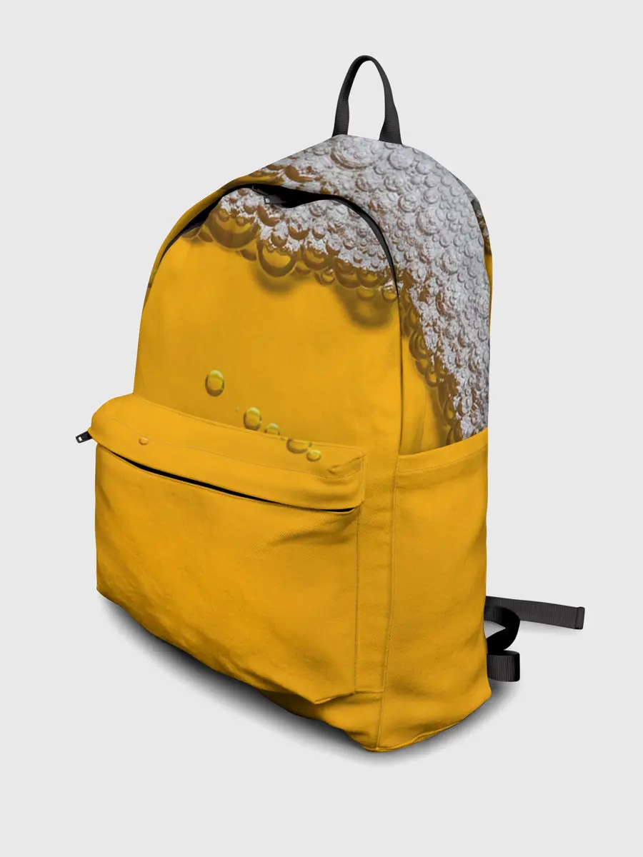 Рюкзак джинсовый / ПИВНОЕ СЧАСТЬЕ