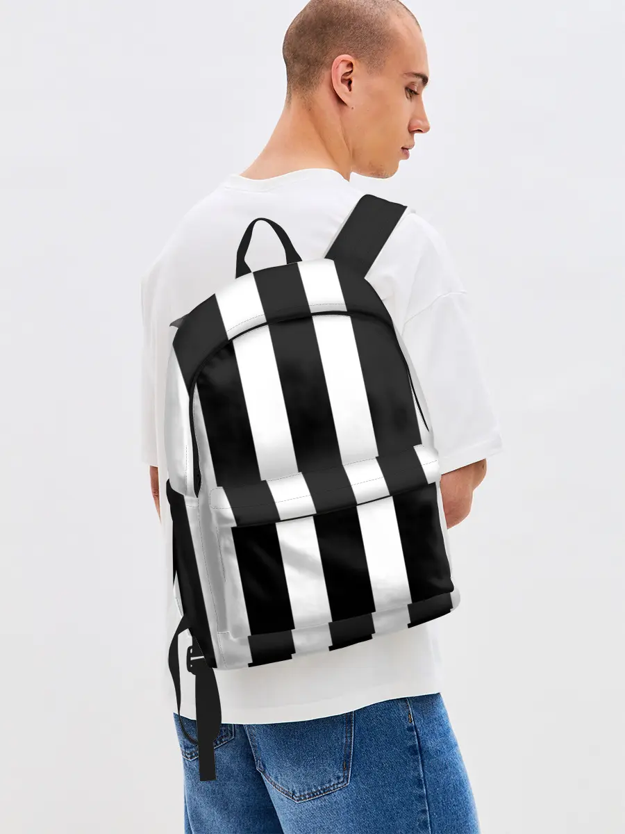 Рюкзак джинсовый / Полоска