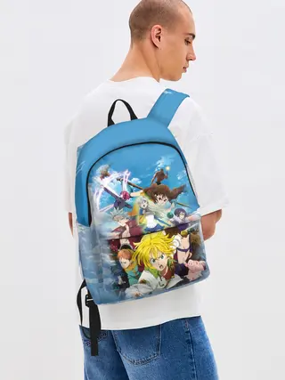 Рюкзак джинсовый / Аниме. Семь Смертных грехов