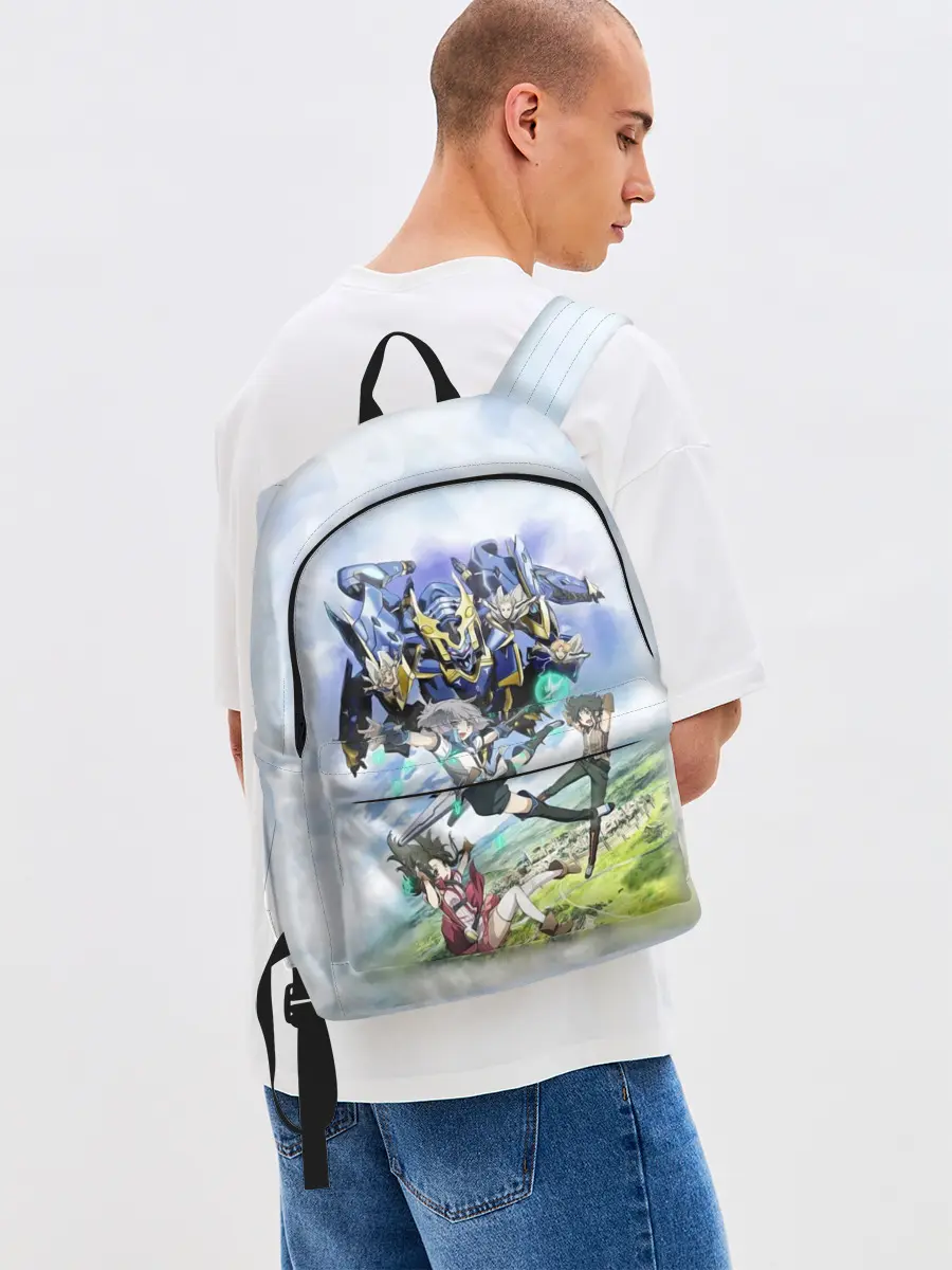 Рюкзак джинсовый / Рыцари и магия