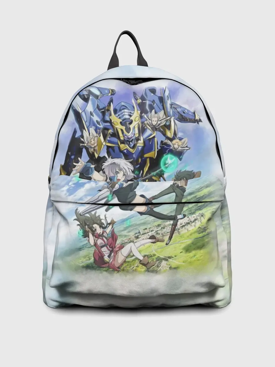 Рюкзак джинсовый / Рыцари и магия