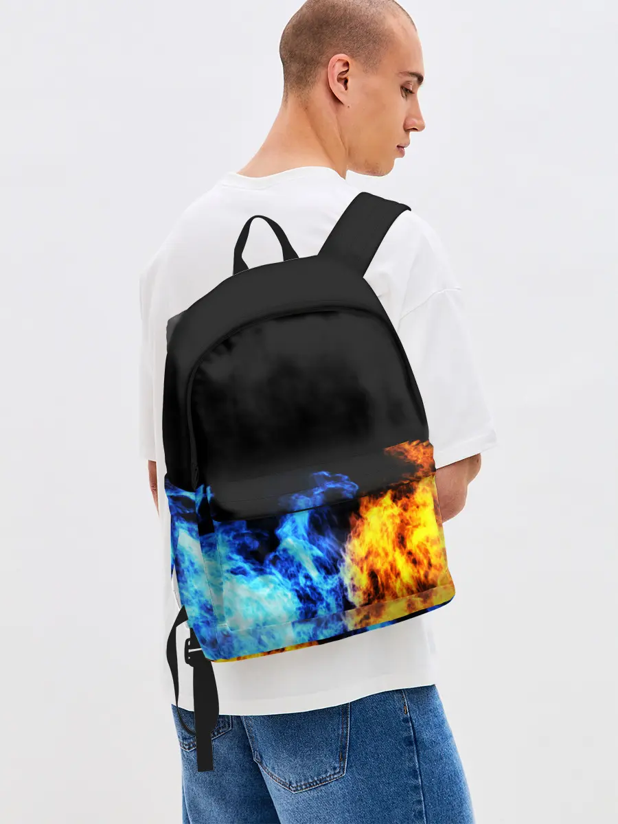 Рюкзак джинсовый / БИТВА ОГНЕЙ