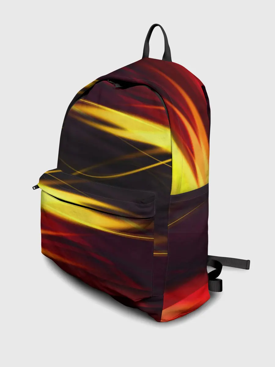 Рюкзак джинсовый / Языки Пламени