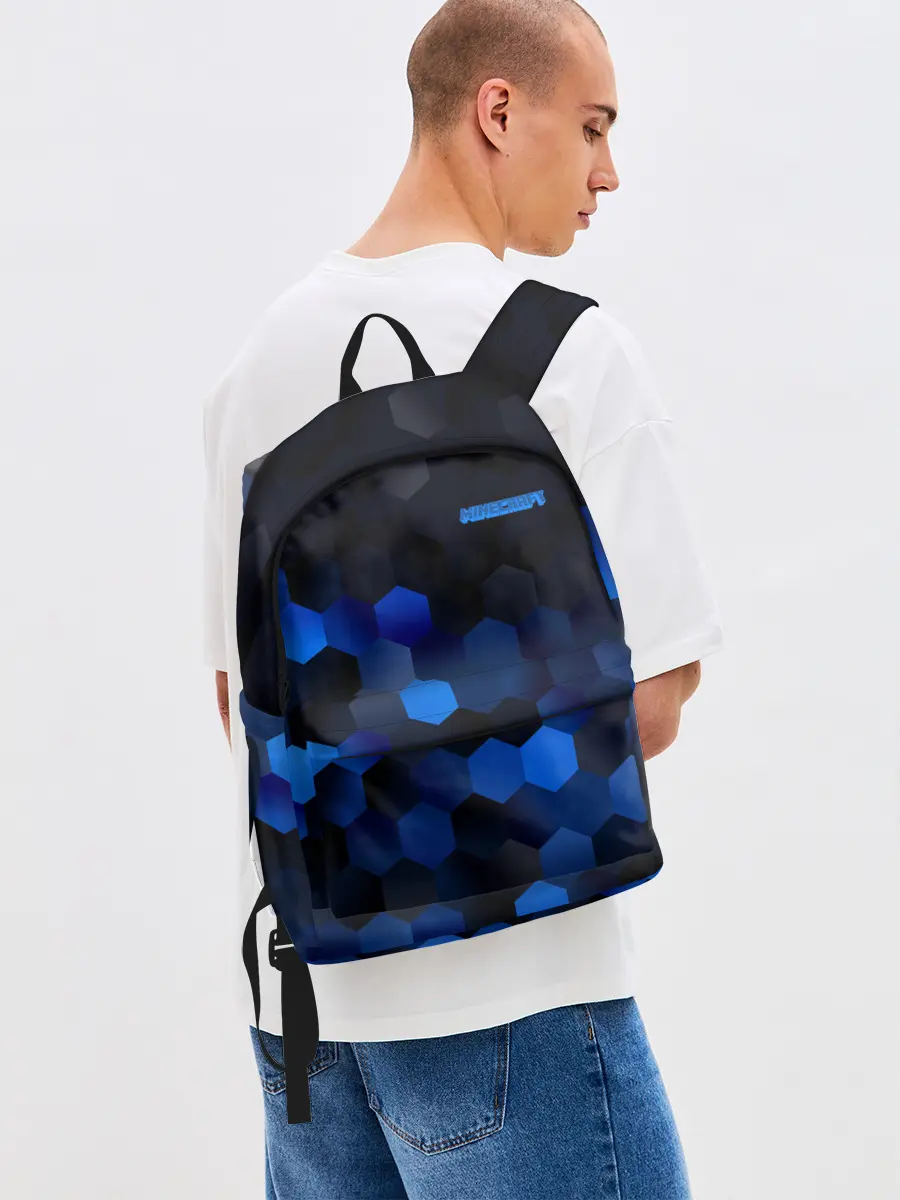 Рюкзак джинсовый / Minecraft