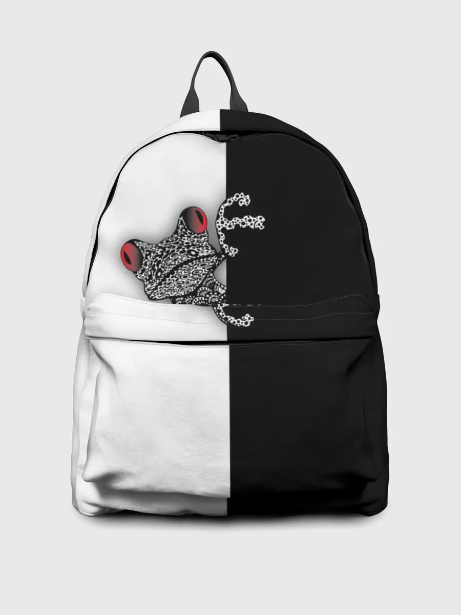 Рюкзак джинсовый / Лягуха