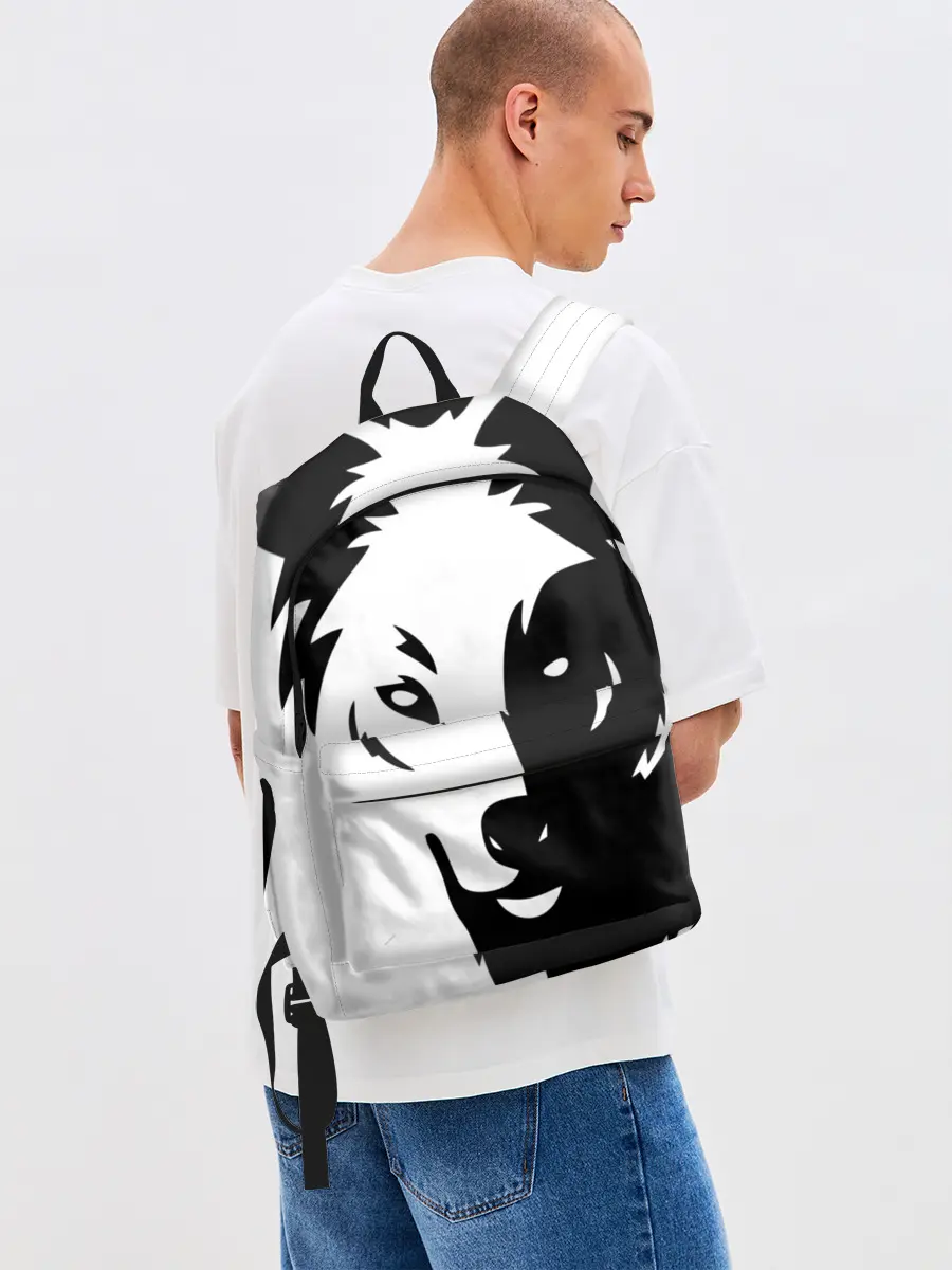 Рюкзак джинсовый / Зверь